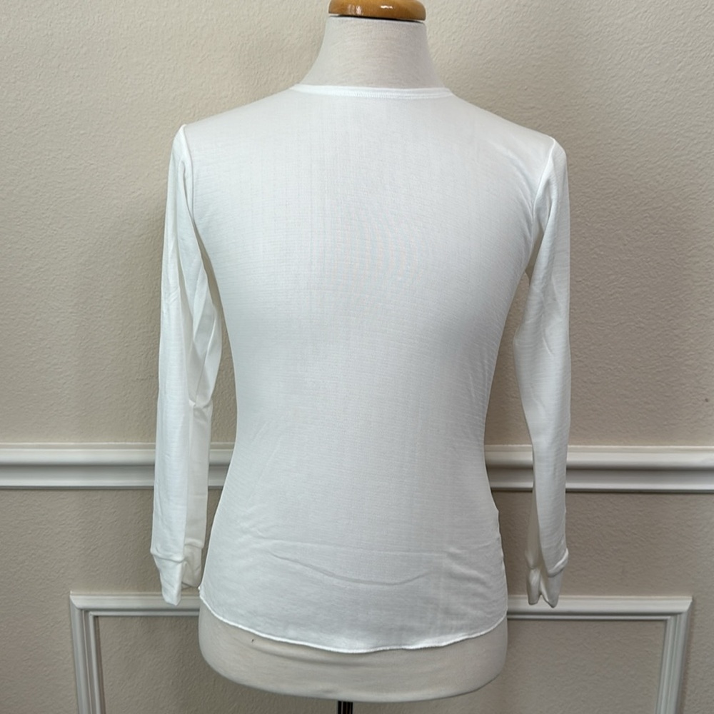 Polarmax MID-WEIGHT BASELAYER BASICS TOP - White